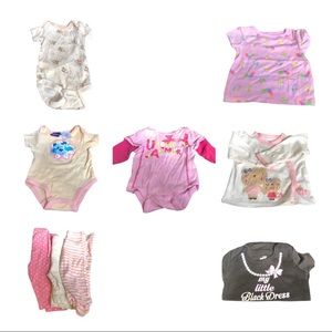 0-3 month lot - 9 pieces